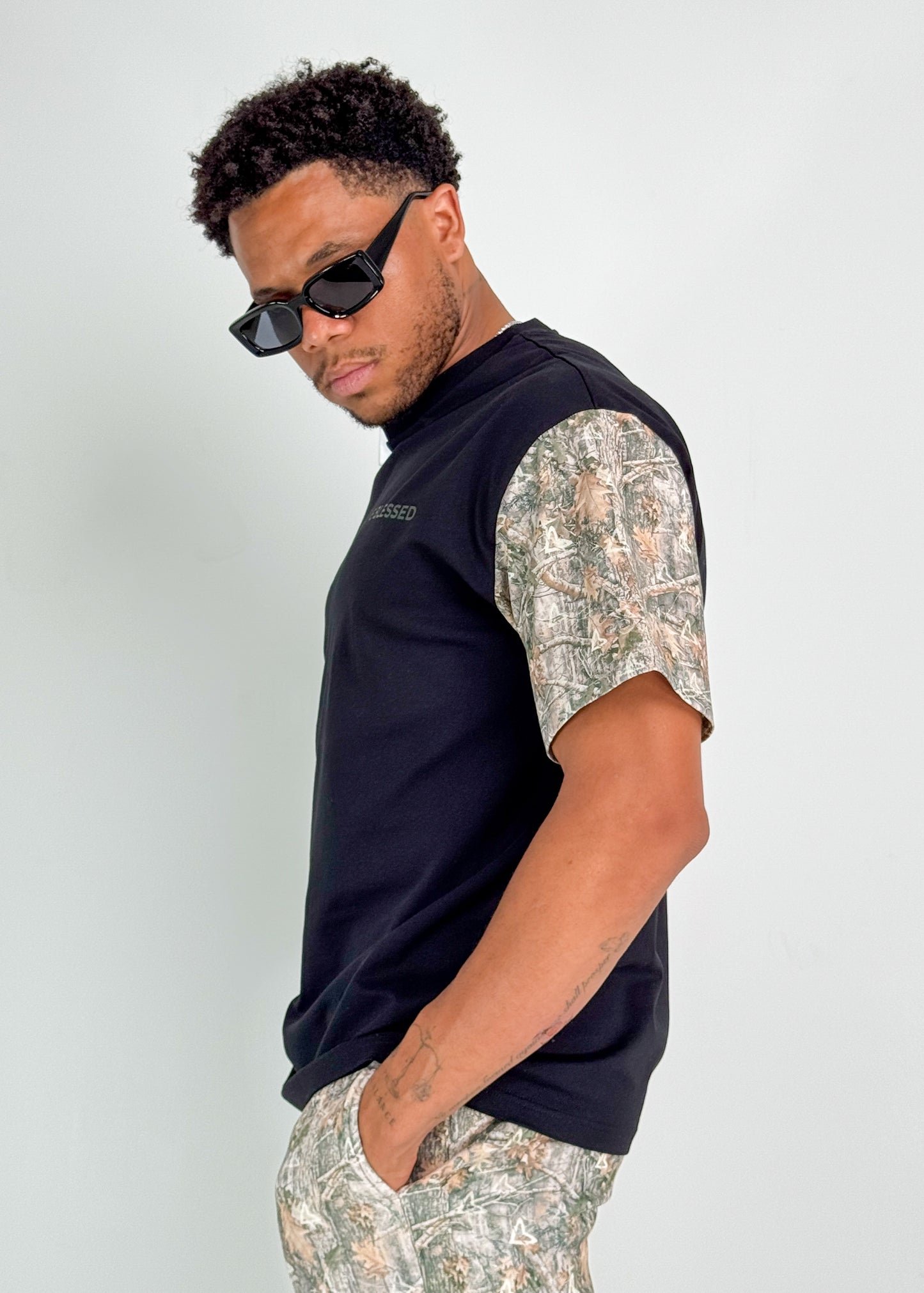 Resilient Camo Oversized Tee