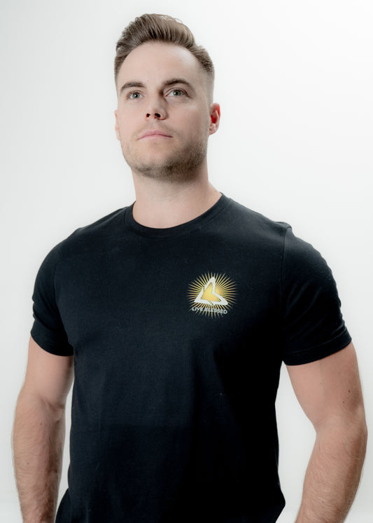 Let Your Light Shine Tee - Black