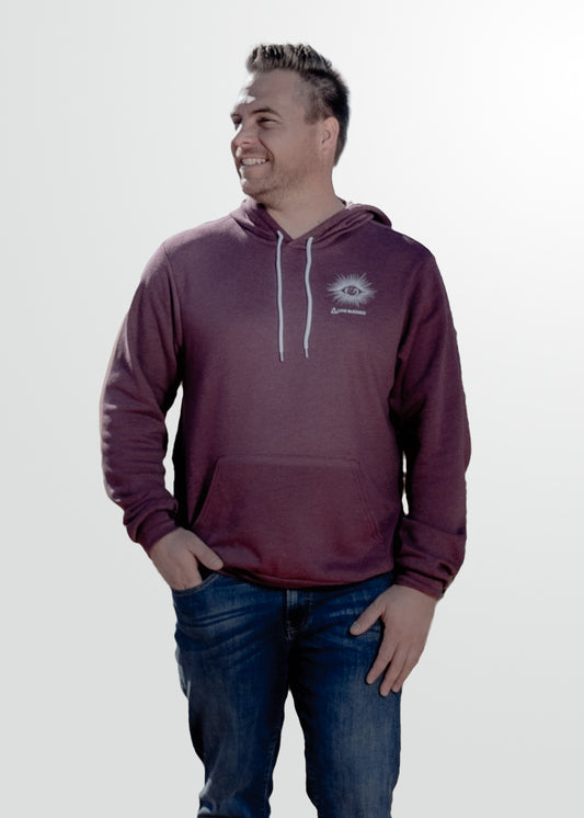 Visionary Hoodie - Heather Maroon