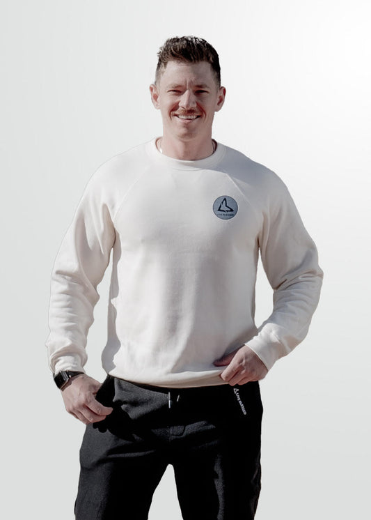 Your Life Is As Good As Your Mindset Crewneck Sweater - Natural