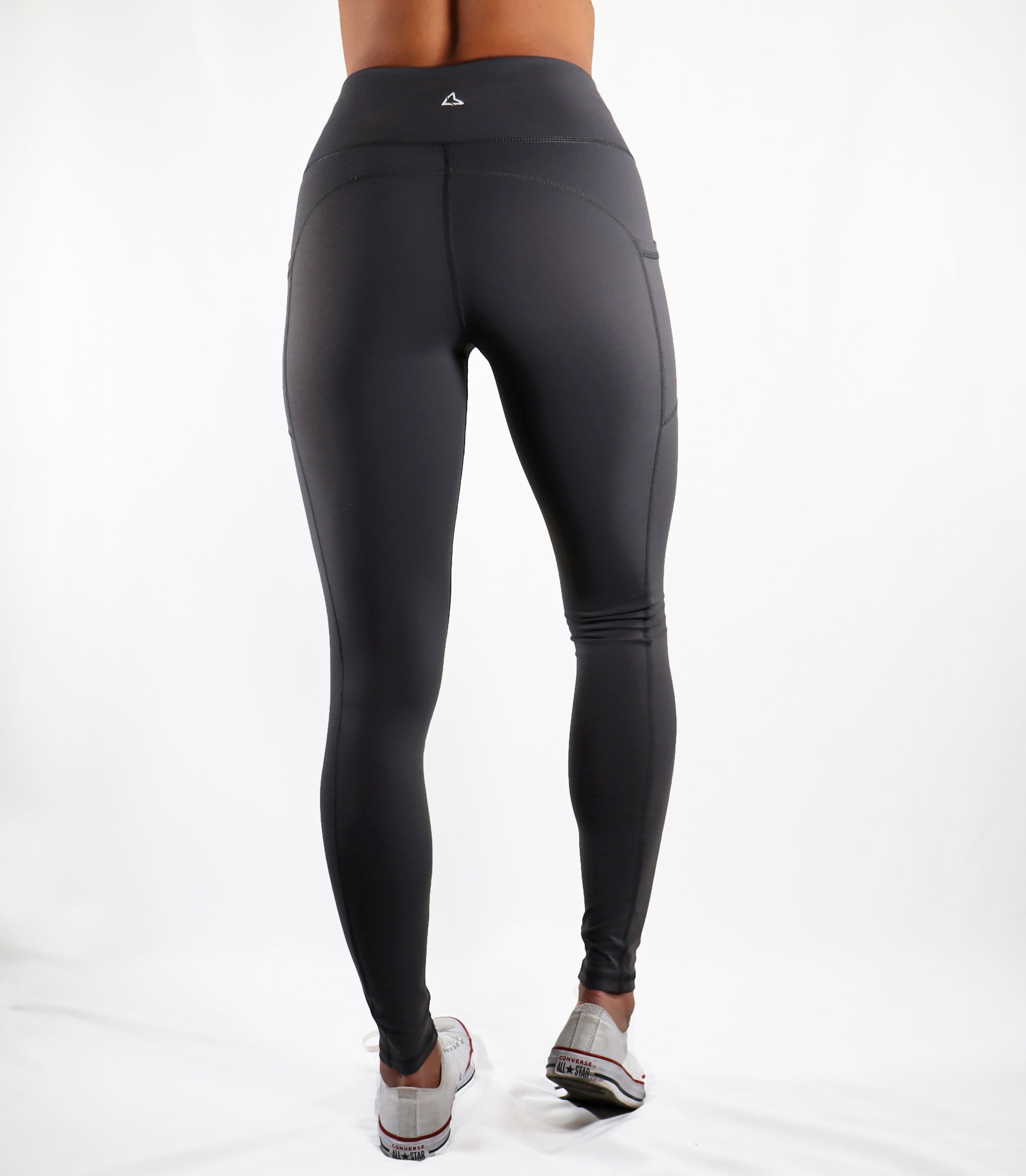 Fitted Dual Pocket Leggings - Dark Gray – LiveBlessed