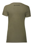 BELIEVE IN YOURSELF V-NECK TEE - MILITARY GREEN