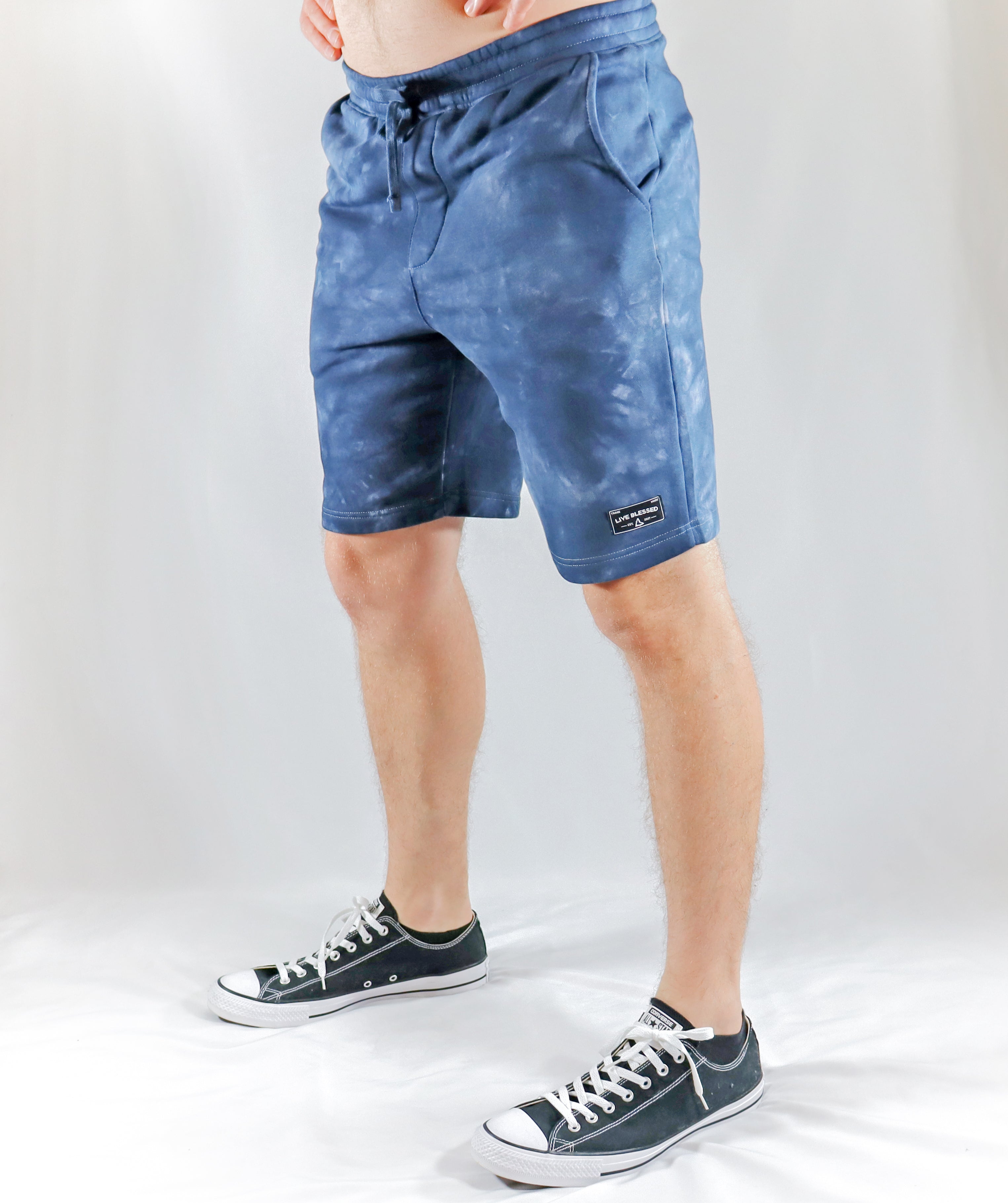 BLUE BLESSED SHORTS