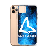 Blue Burst iPhone Case